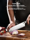 3 Pieces Knife Set Professional Japanese High Carbon Stainless Steel Kitchen Knife Set Ultra Sharp Chef Knives Sets With Ergonomic Pakkawood Handle 15° Double-Edged Blade Full Tang Design