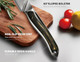 Damascus Knife Set 3 Pcs: Ultra-Sharp Professional Chef Knife Set Japanese Kitchen Knives With Vg10 Steel Core Full Tang Resin Handle Elegant Box