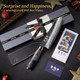 7 Inch Japanese Chef Knife 67 Layers Damascus Chef Knife With Vg10 Steel Core Professional Santoku Kitchen Knives With Ergonomic Handle Leather Sheath & Luxury Box Cooking Gitfs For Men Women