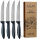 Steak Knives - 5 Inches Steak Knives Set Of 4 Razor Sharp Stainless Steel Steak Knife Set For Steak Serrated Steak Knives For Kitchen Quality Steak Knifes