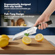 15 Piecs Knife Block Set: Ultra Sharp Kitchen Knife Set With Block And Sharpener German Stainless Steel Professional Chef Knife Set With Ergonomic Handle Full Tang Design