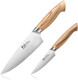 Cangshan Oliv Series 2-Piece Starter Knife Set Forged Swedish 14C28N Steel 501660