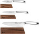 Cangshan Tn1 Series 1021936 Swedish 14C28N Steel Forged 3-Piece Starter Knife Set With Wood Sheaths