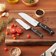 Chicago Cutlery 4-1/2-Inch Steakhouse Knife Set Of 4 4-Piece Steak Knife Set With Wooden Handles And Sharp Stainless Steel Blades
