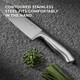 Chicago Cutlery Insignia (13-Pc) Kitchen Knife Block Set With Wooden Block Contoured Handles And Sharp Stainless Steel Professional Chef Knife Set & Scissors