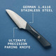 Milk Street Kitchin-Kiji Knife 3.5 Inch Blade 1.4116 German Steel Ergonomic Handle Paring Knives For Home Chefs Ultimate Paring Knife For Utility Tasks