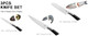 Knife Setkitchen Knives3Pcs Kitchen Knives Sethigh Carbon Stainless Steel Knife Set8 Inch Chef Knife Set7 Inch Santoku Knife5 Inch Utility Knife For Bbq Or s