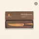 Precisioncut Copper 8 Inch Chef’S Knife- High Carbon Stainless Steel Blade With Copper Titanium Coating Rust Proof Magnetic. Used For Meat Fruits Vegetables. Dishwasher Safe.