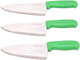 Columbia Cutlery 8 In. Green Chef / Cook Knife (Single Chef Knife)