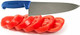 8" Chef Knife Choose Your Color - Razor Sharp Commercial Kitchen Cutlery - Cook'S Knives (Blue)