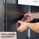 Cucino Refrigerator Magnetic Knife Strip - Steel Magnetic Knife Holder For Refrigerator