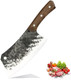 Dengjia Chef Knife 7.2 Inch Chinese Chef'S Knife And Meat Cleaver With Rosewood Handle Kitchen Knife