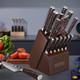Dfito Knife Block Set15 Pcs Knife Set With Block And Sharpenerhigh Carbon Stainless Steel Sharp Blade Kitchen Knivies Set With Ergonomic Handlesteak Knives With Blockdishwasher Safe Knife Set Dfito Knife Block Set15 Pcs Knife Set With Block And Sharpenerhigh Carbon Stainless Steel Sharp Blade Kitchen Knivies Set With Ergonomic Handlesteak Knives With Blockdishwasher Safe Knife Set