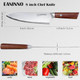 Chef Knife Japanese 8 Inch Kitchen Knife Professional High Carbon Steel 10Cr15Mov Forged Sharp Cutting Chefs Knifes For Meat Vegetable With Bubinga Handle Chef Knife Japanese 8 Inch Kitchen Knife Professional High Carbon Steel 10Cr15Mov Forged Sharp Cutting Chefs Knifes For Meat Vegetable With Bubinga Handle