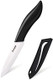 Paring Knife Large Handle And Super Sharp Ceramic Knife Blade Of 4 Inchrust Proof Stain Resistantabs Handle(Black).