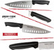 Ergo Chef Prodigy Series 8-Inch Chef'S Knife - High Carbon Stainless Steel Blade With Hollow Grounds - Ergonomic Non-Slip Handle Black Ergo Chef Prodigy Series 8-Inch Chef'S Knife - High Carbon Stainless Steel Blade With Hollow Grounds - Ergonomic Non-Slip Handle Black