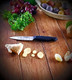 Ergo Chef Prodigy Series 4-Inch Paring Knife With Hollow Grounds On Blade High Carbon Stainless Steel Kitchen Knife Ergonomic Comfort Handle Black