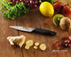 Ergo Chef Prodigy Series 4-Inch Paring Knife With Hollow Grounds On Blade High Carbon Stainless Steel Kitchen Knife Ergonomic Comfort Handle Black