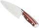 Ergo Chef 3-Piece Crimson Series Knife Set: 8" Chef'S Knife 8" Offset Bread Knife & 3.5" Paring Knife - Forged High Carbon X50Crmov15 German Stainless Steel With Ergonomic G10 Handle