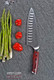 Ergo Chef Crimson Series 8” Chef’S Knife - Forged High Carbon X50Crmov15 German Stainless Steel Blade With Ergonomic G10 Handle For Precision Cutting Ergo Chef Crimson Series 8” Chef’S Knife - Forged High Carbon X50Crmov15 German Stainless Steel Blade With Ergonomic G10 Handle For Precision Cutting