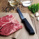 Ergo Chef Prodigy Series 6-Inch Wide Boning Knife - High Carbon Stainless Steel Semi-Stiff Blade With Ergonomic Non-Slip Handle For Precise Meat Deboning