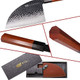 Findking Dynasty Series 6.5" Serbian Cleaver And 8" Chefs Knife High Carbon Clad Steel Octagonal Handle Kitchen Cook'S Knives