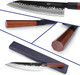 Findking Dynasty Series 6.5" Serbian Cleaver And 8" Chefs Knife High Carbon Clad Steel Octagonal Handle Kitchen Cook'S Knives