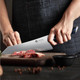 Professional Chef Knife High-End Kitchen Knife With G10 Handle Ultra Sharp 5 Layer Japanese Stainless Steel Cooking Knife Professional Chef Knife High-End Kitchen Knife With G10 Handle Ultra Sharp 5 Layer Japanese Stainless Steel Cooking Knife