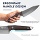 Kitchen Knife Sharp Chef Knife With G10 Handle Professional Cooking Knife For Home And Kitchen