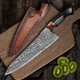 Japanese Professional Chef Knife8.5In Handmade Damascus Steel Vg10 Core Bladeebony Wood Handlecutting Cooking Gyuto Knives With Sheath For Kitchen Japanese Professional Chef Knife8.5In Handmade Damascus Steel Vg10 Core Bladeebony Wood Handlecutting Cooking Gyuto Knives With Sheath For Kitchen