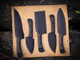 Premium Handcrafted Stainless Steel Culinary Collection – Meticulously Crafted Chef’S Knives Set With Sturdy Wooden Handle A Full Tang Blade With A Protective Leather Sheath