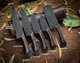 Premium Handcrafted Stainless Steel Culinary Collection – Meticulously Crafted Chef’S Knives Set With Sturdy Wooden Handle A Full Tang Blade With A Protective Leather Sheath