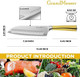Santoku Knife Chef'S Kitchen Knife 7 Inch Japanese Steel Aus-10 Chef Knife With Pure Copper Ergonomic Handle & Box.