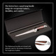 Hammer Stahl 9-Inch Fillet Knife German Forged High Carbon Steel Fishing Blade For Filleting Boning Trimming & Slicing Ergonomic Quad-Tang Pakkawood Handle & Box