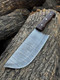 Fixed Blade Damascus Steel Cleaver Knife 12 Inch Professional Sharp Chef Knife Chopping Knifes For Man