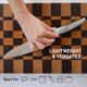 Hast 8 Inch Chef Knife Ultra Sharp Japanese Kitchen Knife Carbon Stainless Steel Lightweight Ergonomic & Award-Winning Japanese Knife Professional Stainless Steel Knife