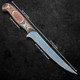 Handmade Fillet Knife For Fish Filleting - Stainless Steel Damascus Boning Knife - 8 In Thin Sharp Rust Proof Blade For Boning With Sheath