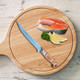 Handmade Fillet Knife For Fish Filleting - Stainless Steel Damascus Boning Knife - 8 In Thin Sharp Rust Proof Blade For Boning With Sheath