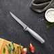 Henckels Modernist Razor-Sharp 5.5-Inch Boning Knife German Engineered Informed By 100+ Years Of Mastery Black/Stainless Steel