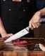8 Inch High Carbon Stainless Steel Chef Knife - Sharp Kitchen Knife With Unibody Design Ideal For Family & Restaurant Use Presented In A Box 8 Inch High Carbon Stainless Steel Chef Knife - Sharp Kitchen Knife With Unibody Design Ideal For Family & Restaurant Use Presented In A Box