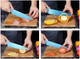 8 Inch Chef Knife German High Carbon Stainless-Steel Blade And Ergonomic Comfortable Handle Non-Stick Chef Knife For Cutting Of Meat Vegetables And Fruits-Blue 8 Inch Chef Knife German High Carbon Stainless-Steel Blade And Ergonomic Comfortable Handle Non-Stick Chef Knife For Cutting Of Meat Vegetables And Fruits-Blue