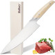 Chef Knife – 8 Inch Kitchen Knife - Super Sharp Professional High Carbon Stainless Steel Cooks Knife With Pakkawood Handle