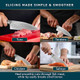 Home Hero Japanese Deba Knife Collection - Vg10 Damascus Steel Triple Rivet Ultra Sharp 67 Layers Kitchen Knife With Ergonomic Rosewood Handle - Unique For Men & Women (6 Inch Deba Knife)