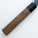 "Honmamon" Chef'S Knife (Gyuto)210Mm Aogami Steel Kurouchi Double Bevel Japan Walnut Handle