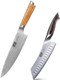 Damascus Chef Knife 8 Inch & 7 Inch Japanese Chef Knife Ultra Sharp High Carbon Stainless Steel Kitchen Knife