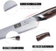6 Inch Kitchen Utility Knife Ultra Sharp Japanese Stainless Steel Chef Knife 6 Inch Kitchen Utility Knife Ultra Sharp Japanese Stainless Steel Chef Knife