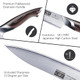 6 Inch Kitchen Utility Knife Ultra Sharp Japanese Stainless Steel Chef Knife 6 Inch Kitchen Utility Knife Ultra Sharp Japanese Stainless Steel Chef Knife