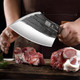 6 Inch Cleaver Knife Hand Forged Vegetable Meat Cleaver Full Tang Chopper Butcher Knife For Meat Cutting For Kitchen Outdoor Cooking Camping