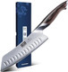 7 Inch Japanese Chef Knife Ultra Sharp High Carbon Stainless Steel Kitchen Knife Professional Santoku Knives With Ergonomic Pakkawood Handle