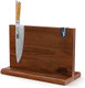 Magnetic Knife Block 14 X 10 Inches Double Sided Magnetic Knife Holder Rack For Kitchen Counter & Hoshanho Damascus Chef Knife 8 Inch Professional 67 Layers Vg-10 Super Steel Kitchen Knife